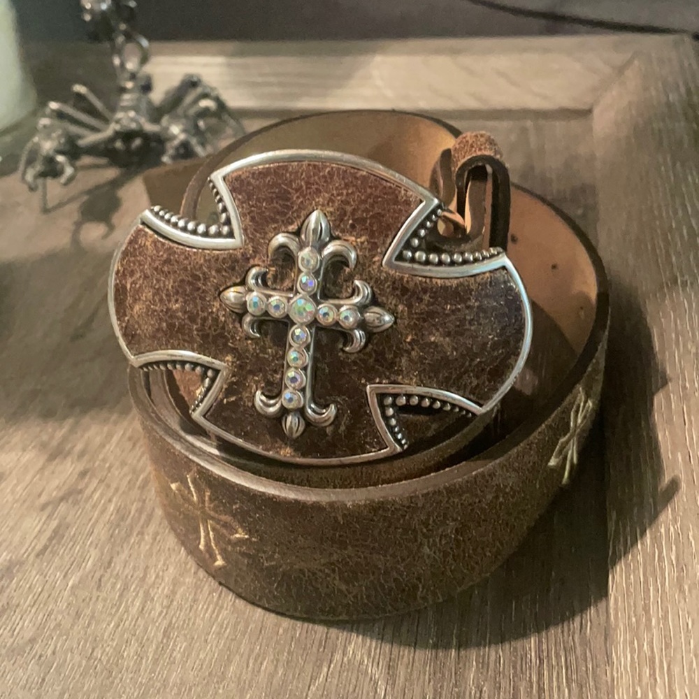 Justin Boots Bent Rail Western Belt